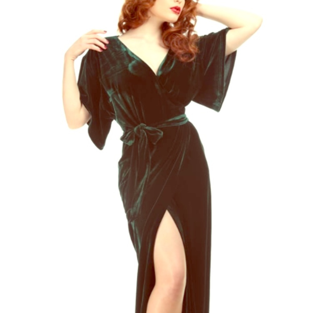 Akiko Green velvet Collectif S Discontinued!!